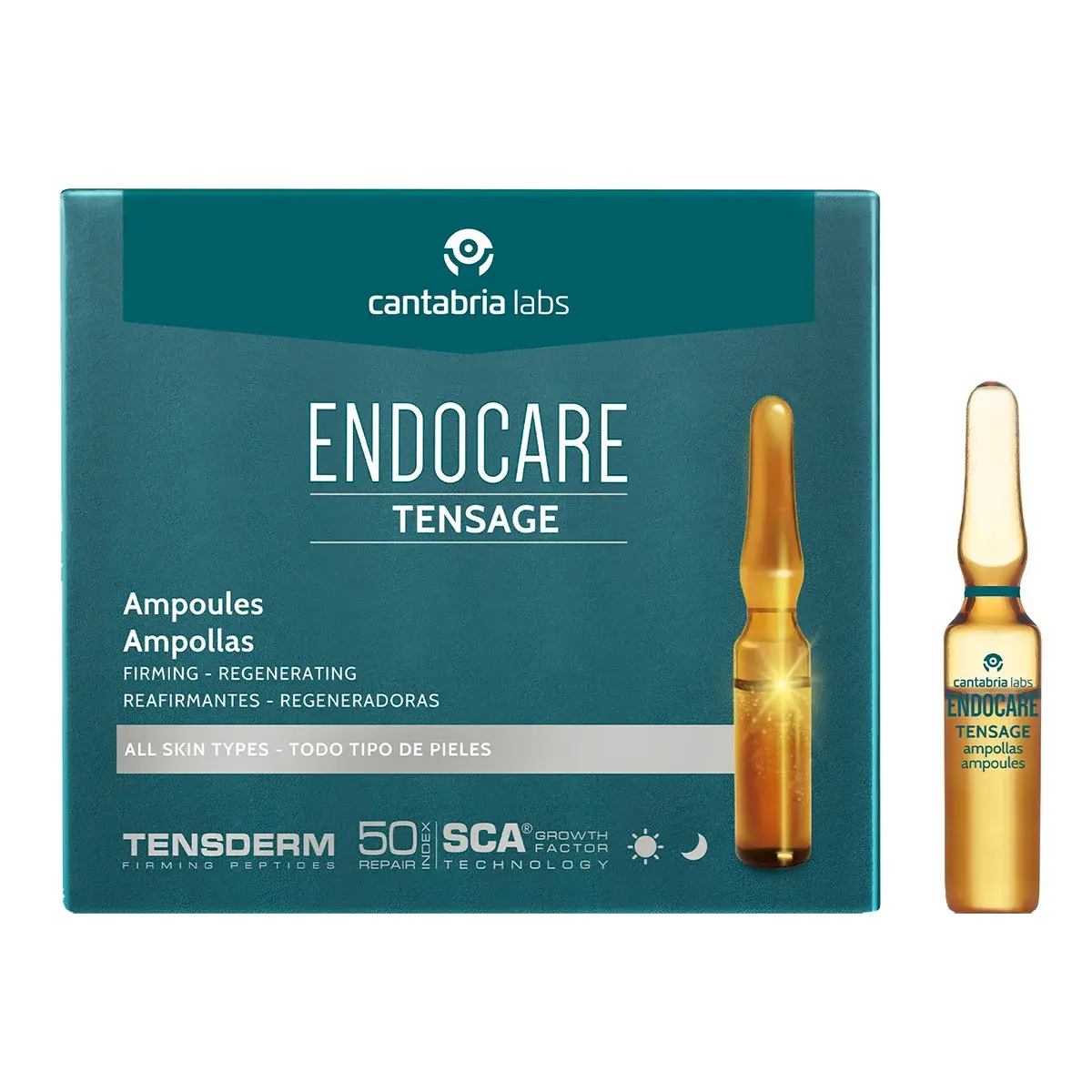 Cantabria Endocare Tensage Ampoules Reafirmantes 10X2Ml