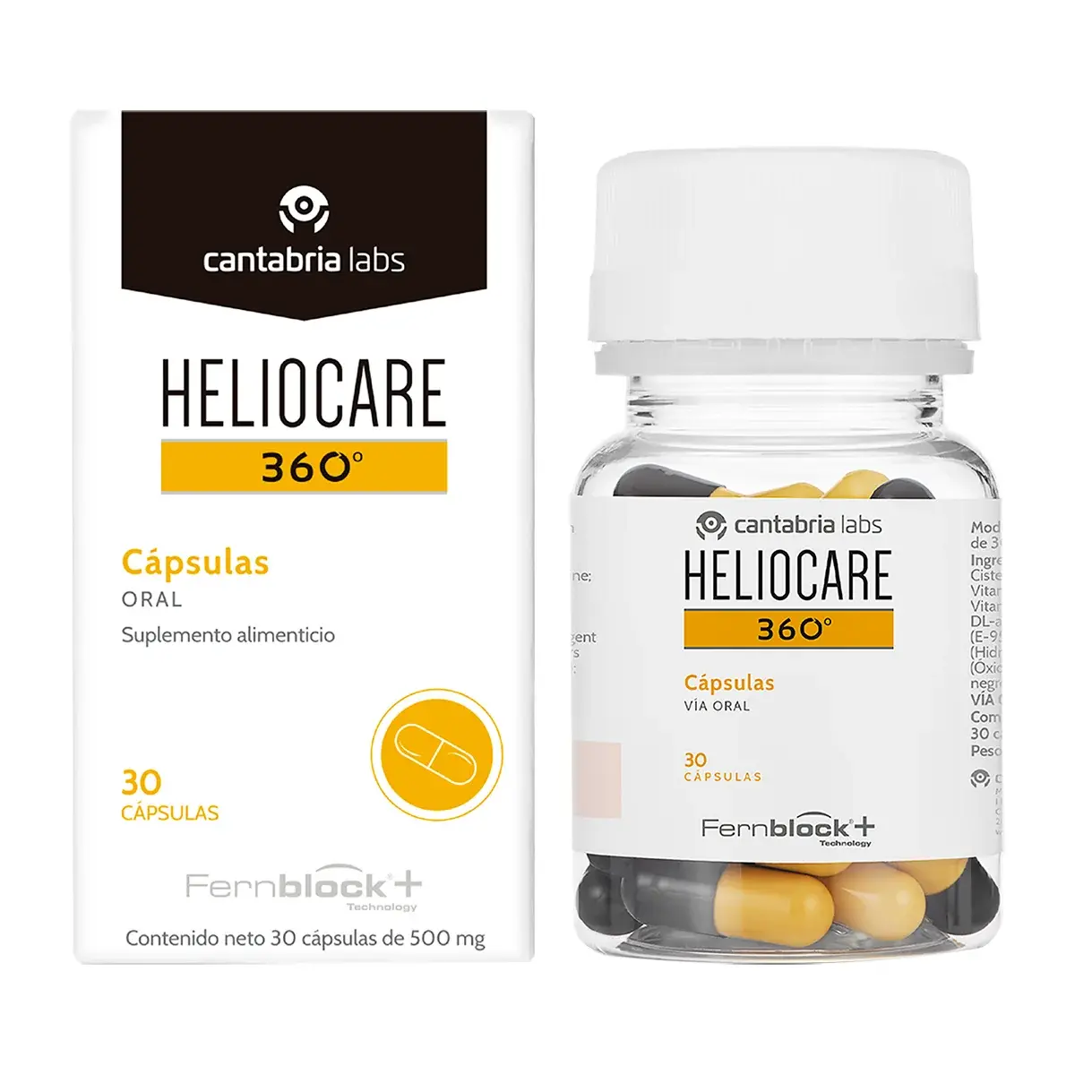 Cantabria Heliocare 360 Sup Alimenticio C/30 cápsulas