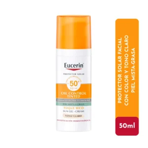 Eucerin Oil Control Tinted Tono Claro FPS50+ 50 ml