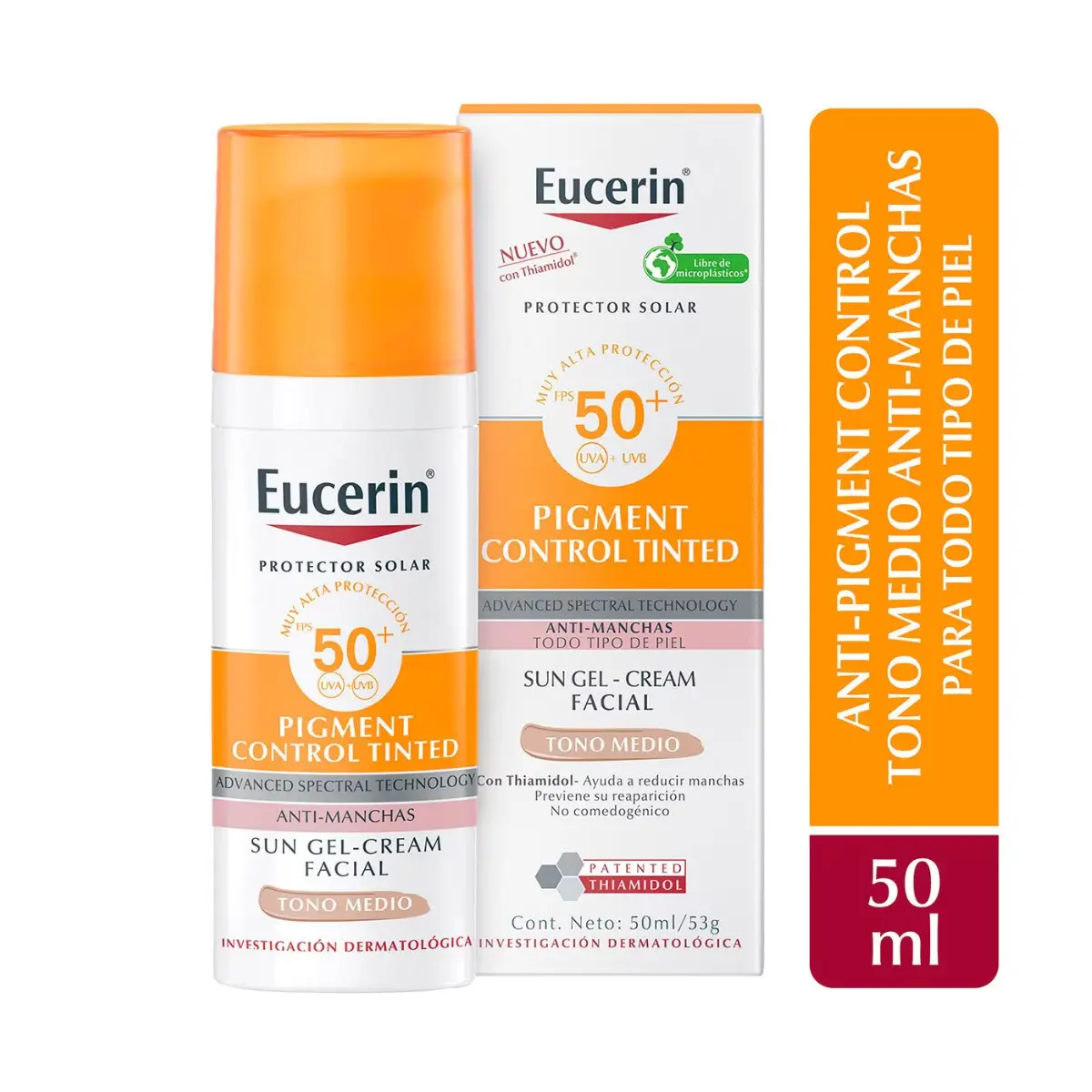 Eucerin Anti-Pigment Control FPS50+ Tinted Medio 50 ml