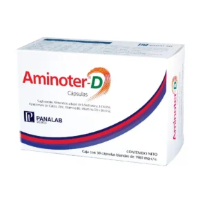 Panalab Aminoter -D Capsulas 30 tab 1980Mg
