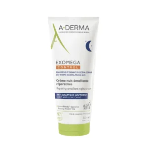 A-Derma Exomega Control Crema Emoliente Reparadora De Noche 200 ml
