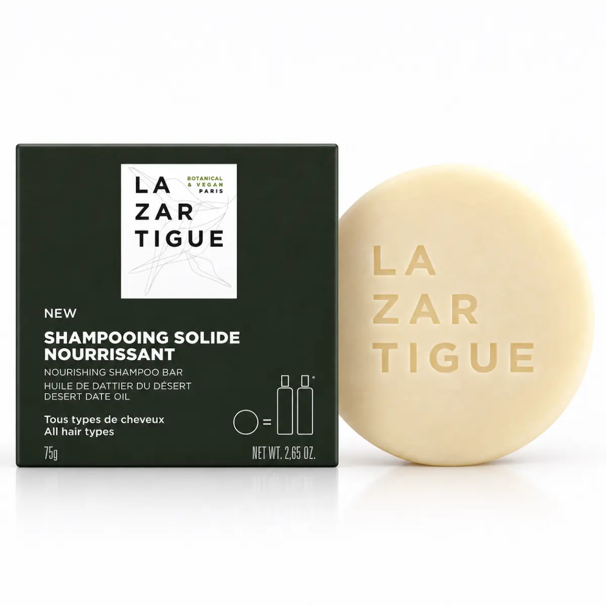 Lazartigue Nourish Solid Shampoo 75 g