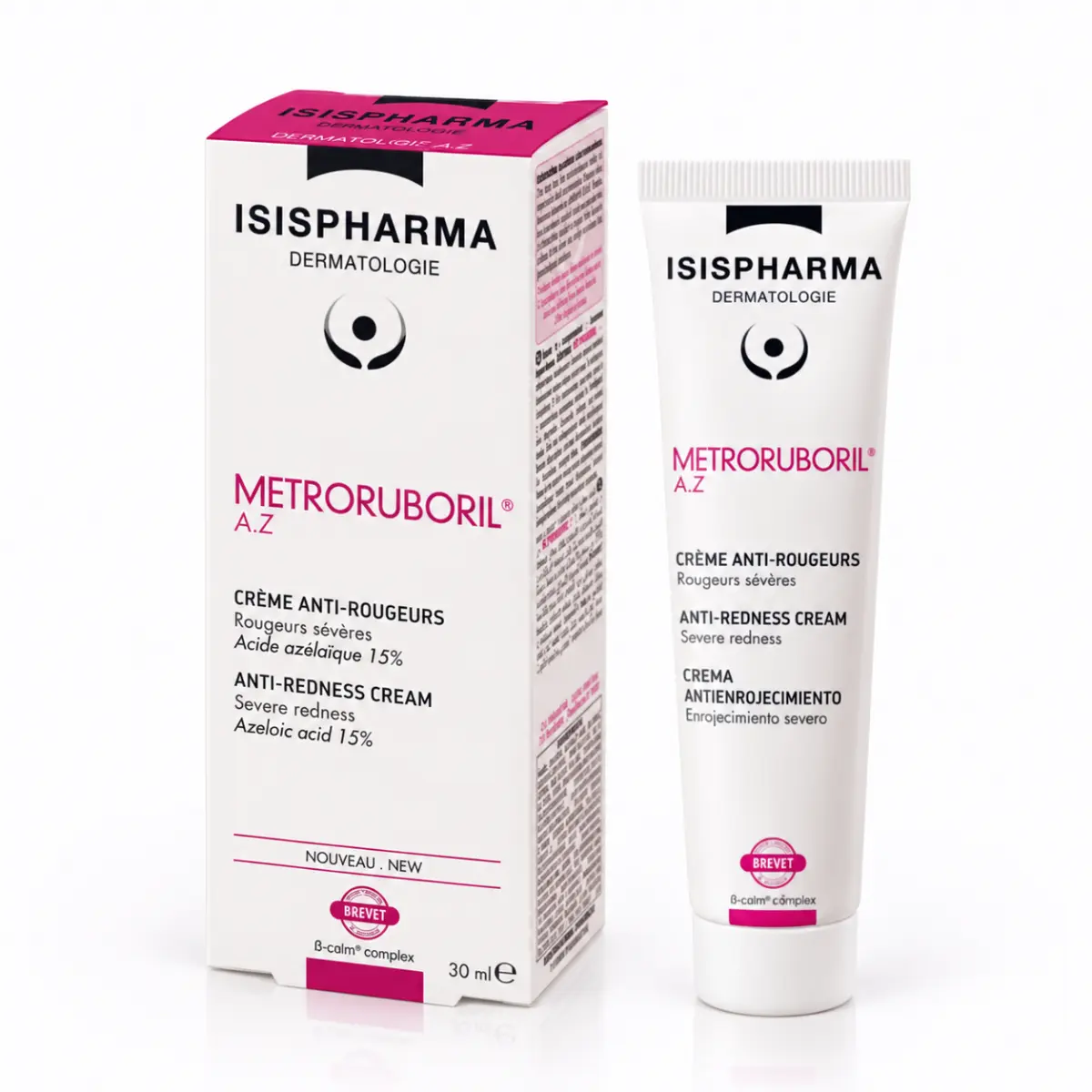 ISISPHARMA Dermatologie Metroruboril A.Z Crema Antienrojecimiento 30 ml
