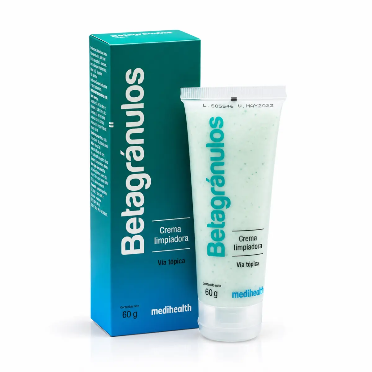 Medihealth Betagranulos Crema Limpiadora 60 g